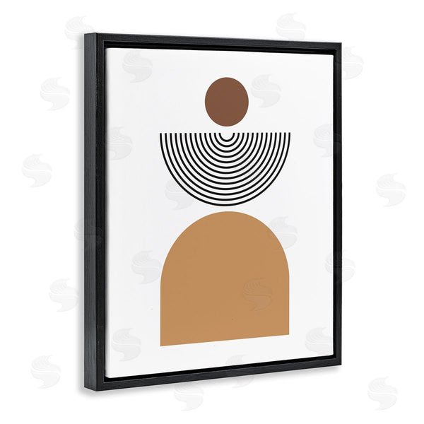 Stupell Industries LSR Design Studio | Geometric Shapes On White Wall Art