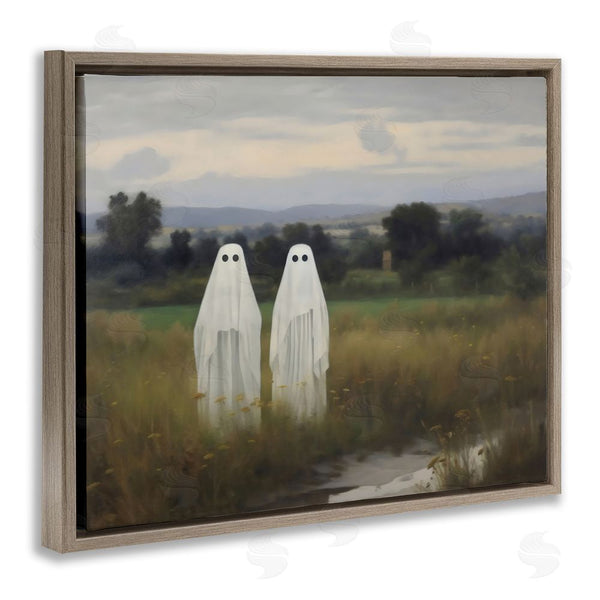 Stupell Industries LSR Design Studio | Ghost Duo In Field Wall Art