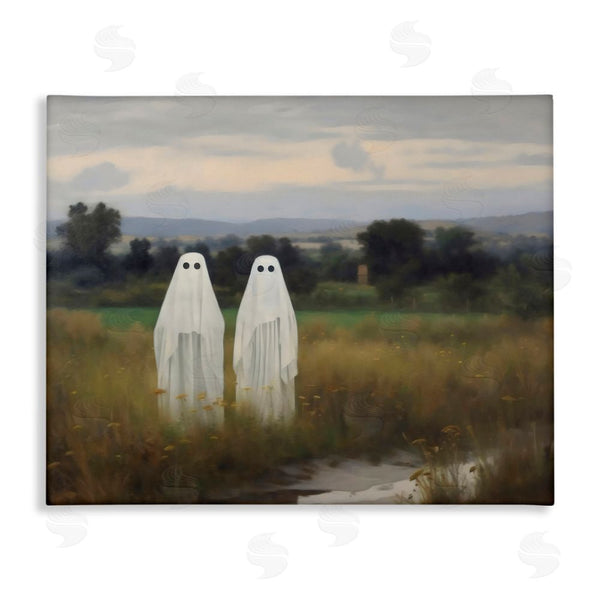 stupell industries LSR Design Studio | Ghost Duo in Field Wall Art