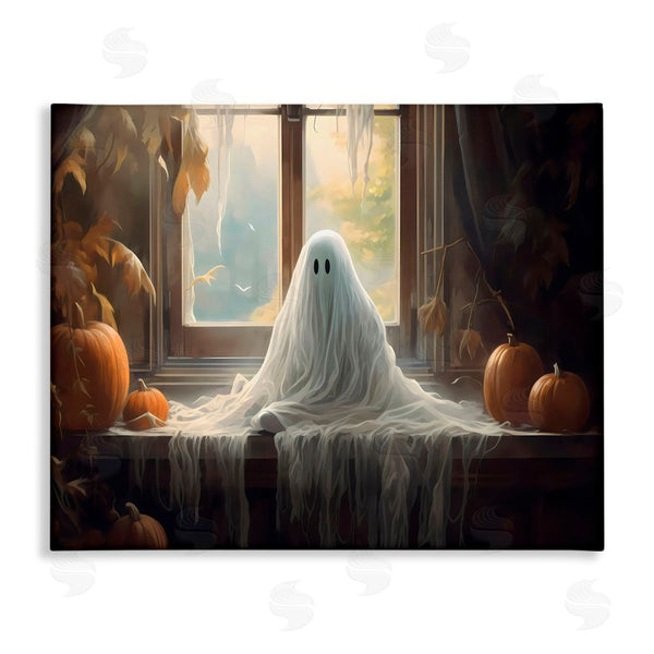 stupell industries LSR Design Studio | Ghost Sitting In Window Wall Art