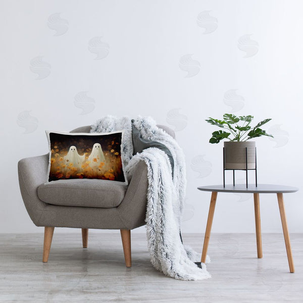 Stupell Industries LSR Design Studio | Ghosts In Poppy Field Printed Throw Pillow