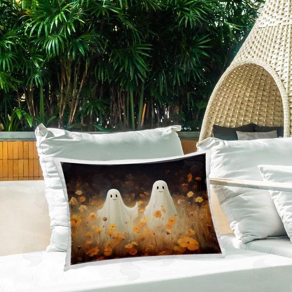 Stupell Industries LSR Design Studio | Ghosts In Poppy Field Printed Throw Pillow