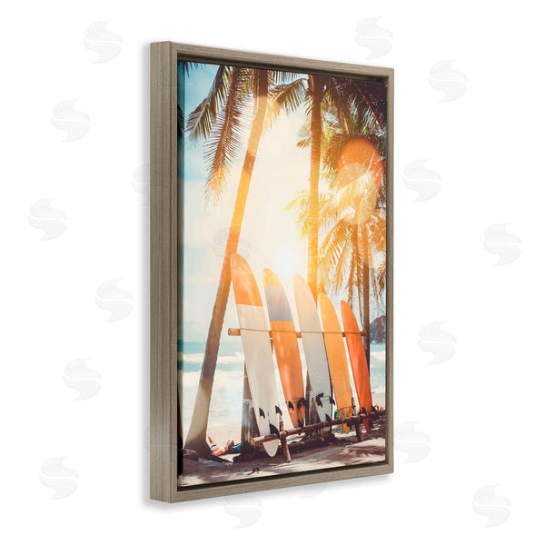 Stupell Industries LSR Design Studio | Glowing Bokeh Sunshine Surf