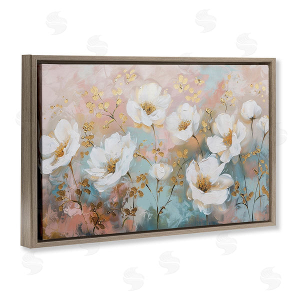 Stupell Industries LSR Design Studio | Gold Flecked Poppies