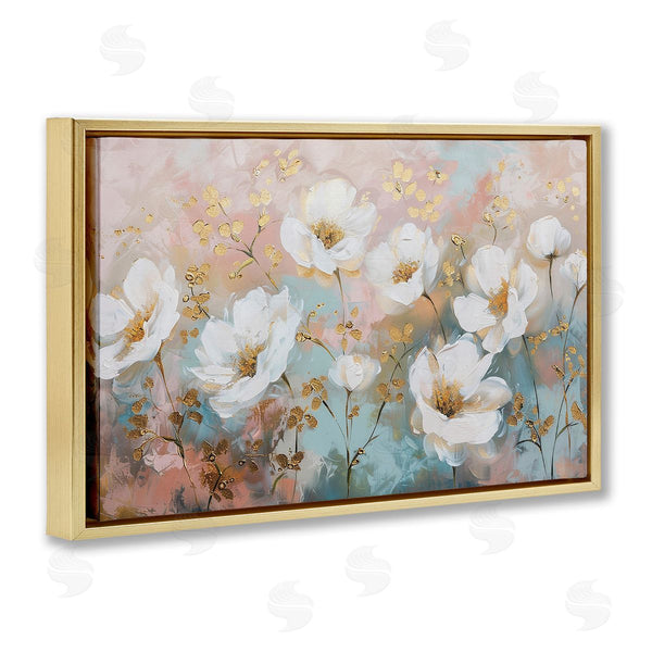 Stupell Industries LSR Design Studio | Gold Flecked Poppies