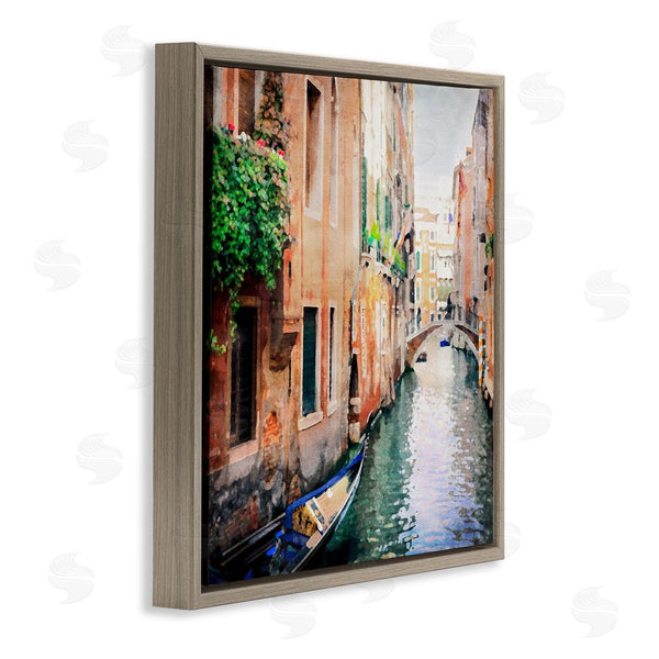 Stupell Industries LSR Design Studio | Gondola In Canal Wall Art