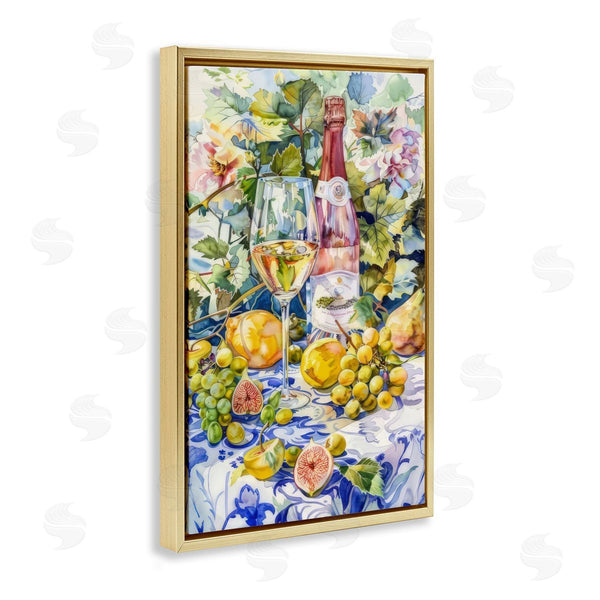 Stupell Industries LSR Design Studio | Grape Vines Wine Glass