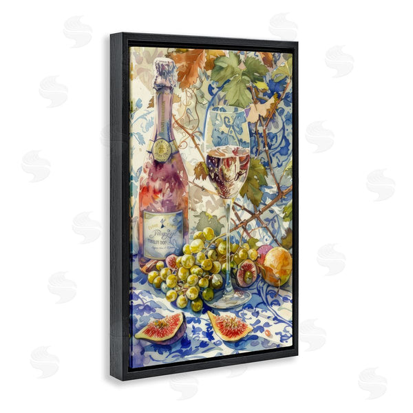 Stupell Industries LSR Design Studio | Grapes & Wine Bottle