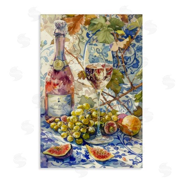 stupell industries LSR Design Studio | Grapes & Wine Bottle