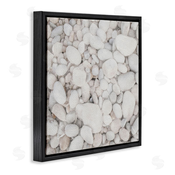 Stupell Industries LSR Design Studio | Grey Beach Pebbles Wall Art