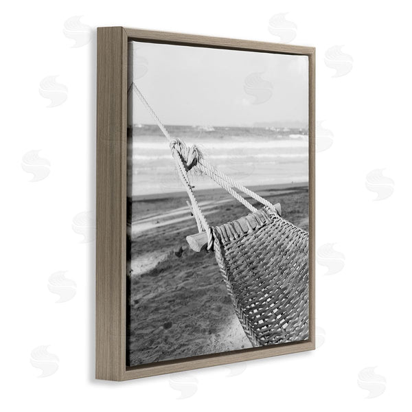 Stupell Industries LSR Design Studio | Hammock Lounging By Shore