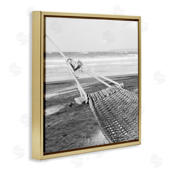 Stupell Industries LSR Design Studio | Hammock Lounging By Shore