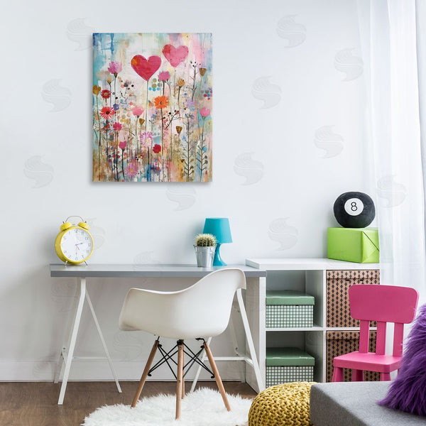 Stupell Industries LSR Design Studio | Heart & Garden Collage Wall Art