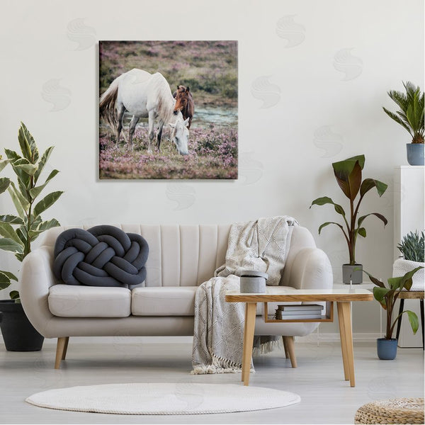 Stupell Industries LSR Design Studio | Horses Grazing By River Wall Art