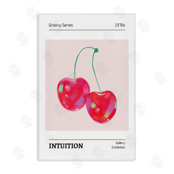 stupell industries LSR Design Studio | Intuition Phrase Cherries