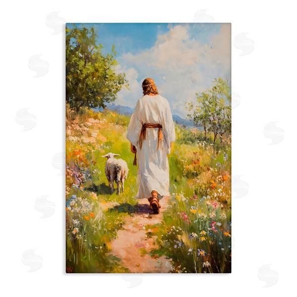 stupell industries LSR Design Studio | Jesus Leaving the Sheep Wall Art