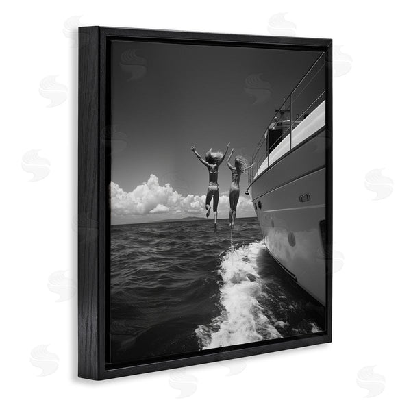 Stupell Industries LSR Design Studio | Jumping Into Ocean