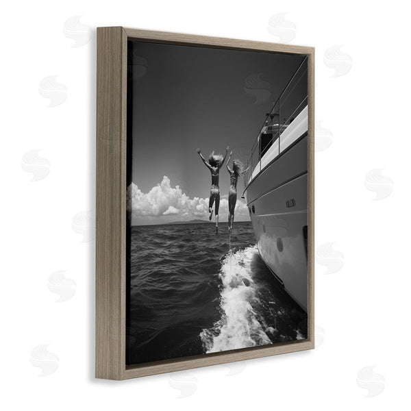 Stupell Industries LSR Design Studio | Jumping Into Ocean