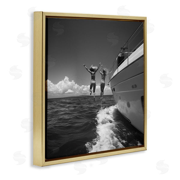 Stupell Industries LSR Design Studio | Jumping Into Ocean