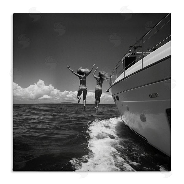 stupell industries LSR Design Studio | Jumping Into Ocean
