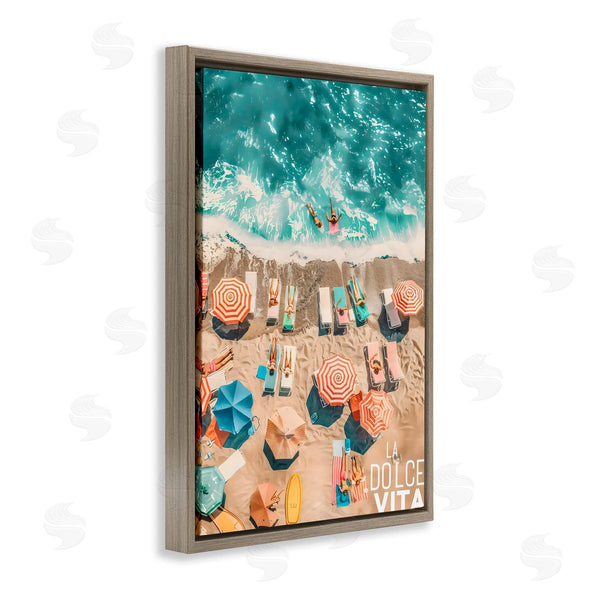 Stupell Industries LSR Design Studio | La Dolce Vita Aerial Beach