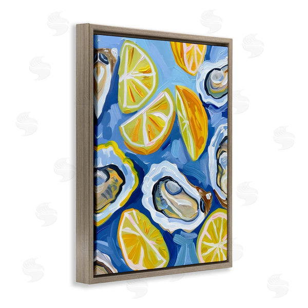 Stupell Industries LSR Design Studio | Lemon & Oyster Pattern Wall Art