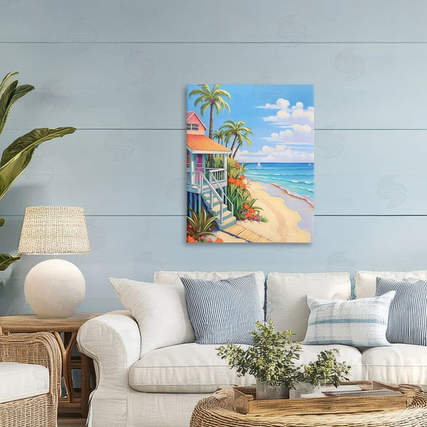 Stupell Industries LSR Design Studio | Life On The Beach Bungalow