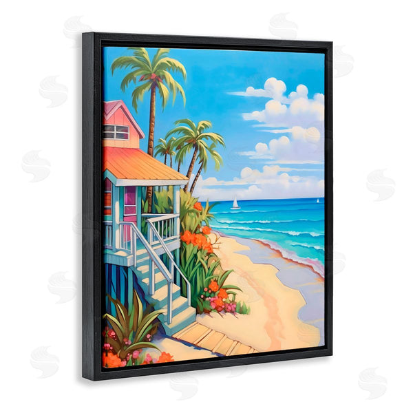 Stupell Industries LSR Design Studio | Life On The Beach Bungalow