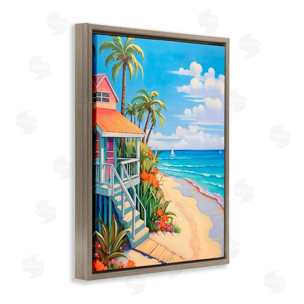 Stupell Industries LSR Design Studio | Life On The Beach Bungalow