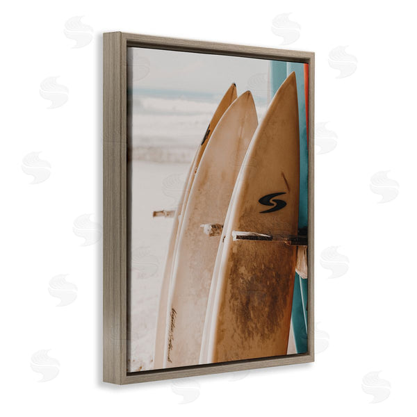 Stupell Industries LSR Design Studio | Lined Up Surfboards Wall Art
