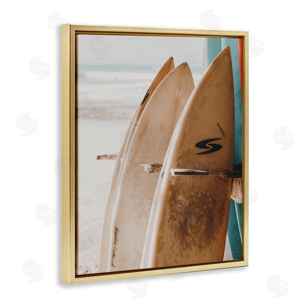 Stupell Industries LSR Design Studio | Lined Up Surfboards Wall Art