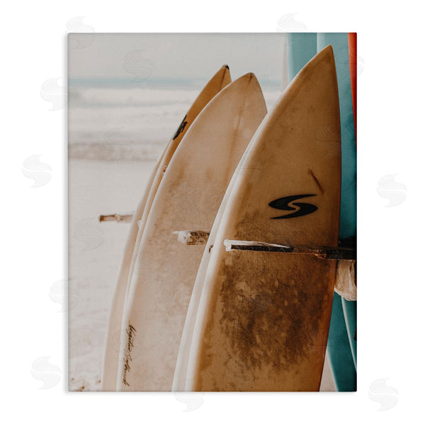 stupell industries LSR Design Studio | Lined Up Surfboards Wall Art