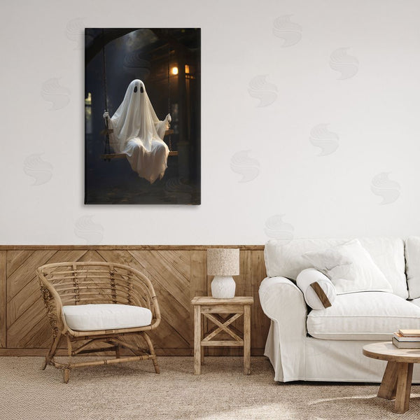 Stupell Industries LSR Design Studio | Lone Swinging Ghost Wall Art