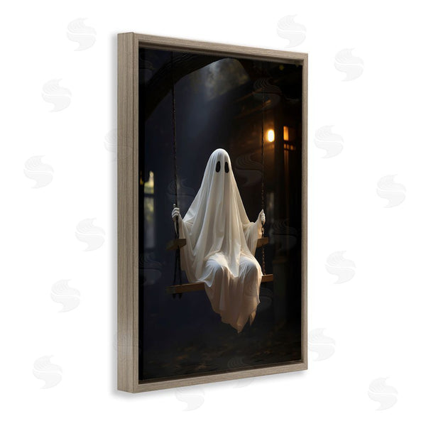 Stupell Industries LSR Design Studio | Lone Swinging Ghost Wall Art