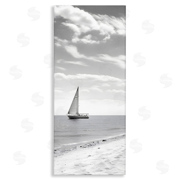 stupell industries LSR Design Studio | Lonely Sailboat View Wall Art