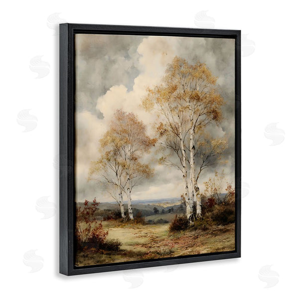Stupell Industries LSR Design Studio | Looming Autumn Birch Trees Wall Art