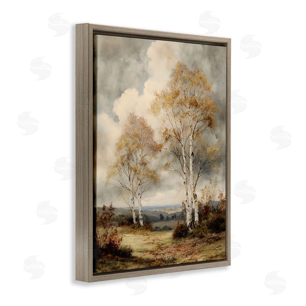 Stupell Industries LSR Design Studio | Looming Autumn Birch Trees Wall Art