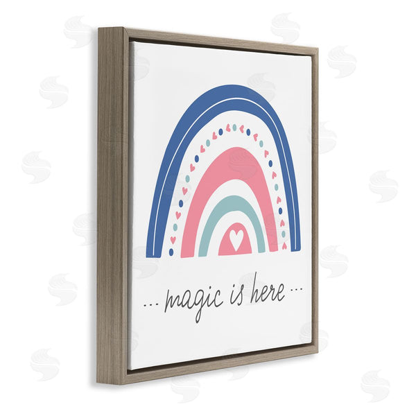 Stupell Industries LSR Design Studio | Magic Is Here Rainbow Wall Art