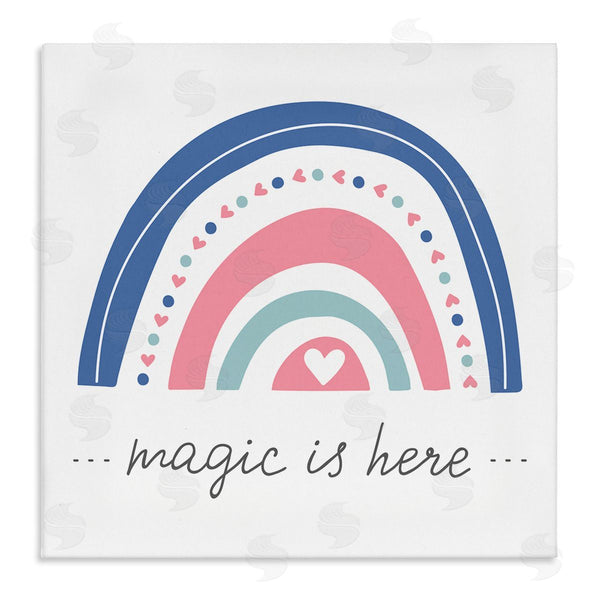 stupell industries LSR Design Studio | Magic is Here Rainbow Wall Art