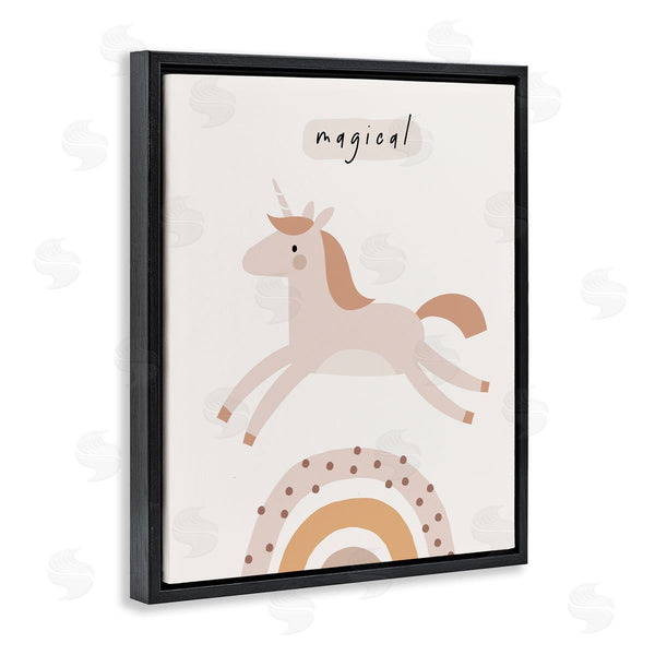 Stupell Industries LSR Design Studio | Magical Unicorn & Rainbow Wall Art