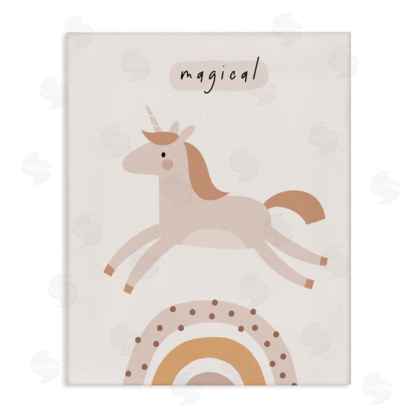 stupell industries LSR Design Studio | Magical Unicorn & Rainbow Wall Art