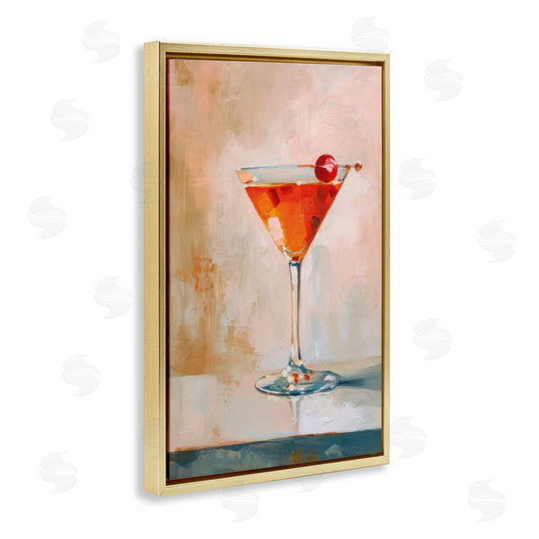 Stupell Industries LSR Design Studio | Manhattan Cocktail With Cherry