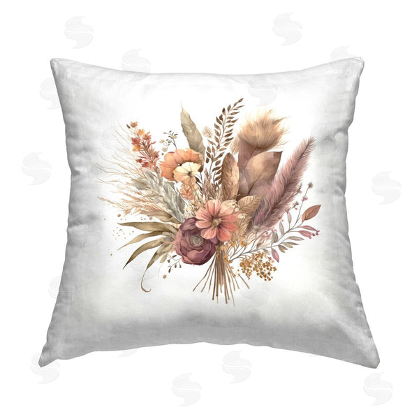 stupell industries LSR Design Studio | Mixed Autumnal Botanicals Printed Throw Pillow