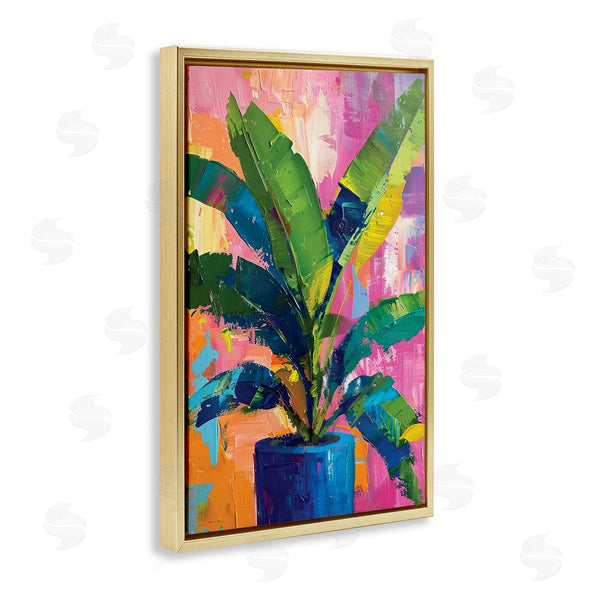 Stupell Industries LSR Design Studio | Modern Bright House Plant