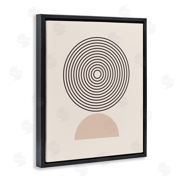 Stupell Industries LSR Design Studio | Modern Circles On Beige Wall Art