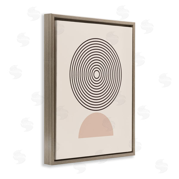 Stupell Industries LSR Design Studio | Modern Circles On Beige Wall Art
