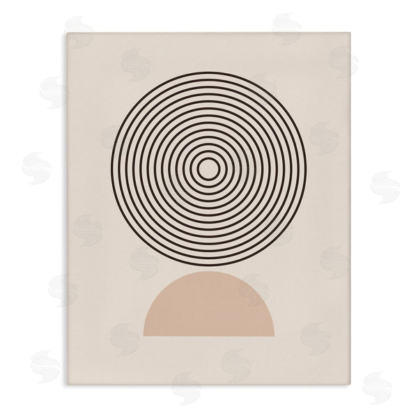 stupell industries LSR Design Studio | Modern Circles on Beige Wall Art