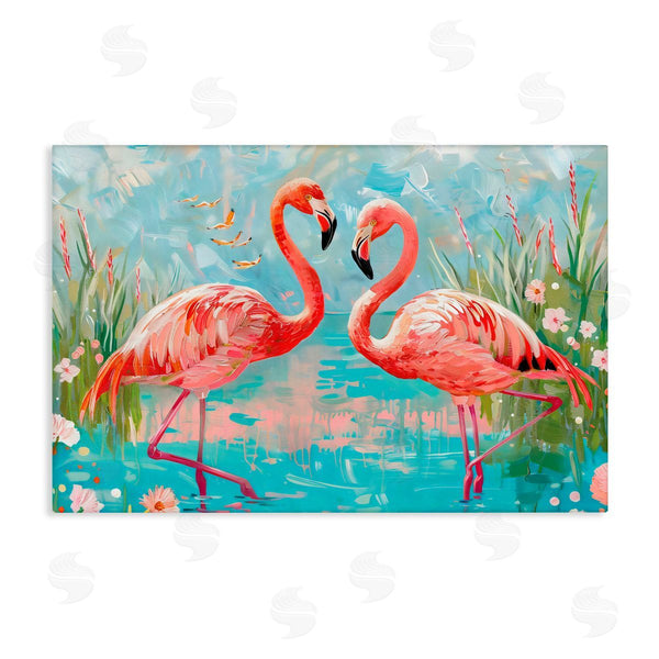 stupell industries LSR Design Studio | Modern Flamingo Love