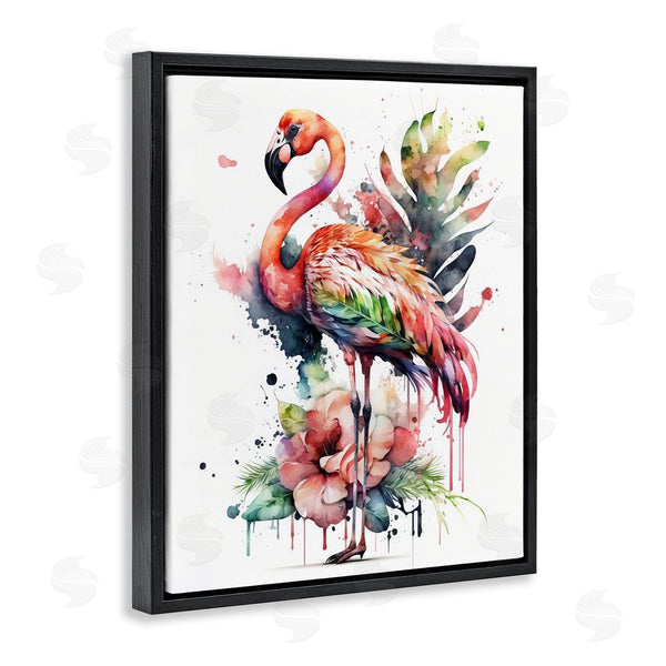 Stupell Industries LSR Design Studio | Modern Splash Flamingo Wall Art