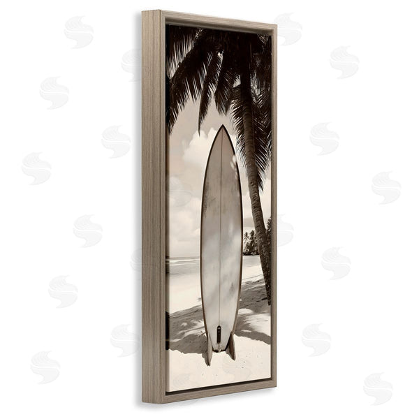 Stupell Industries LSR Design Studio | Monochrome Surf Paradise